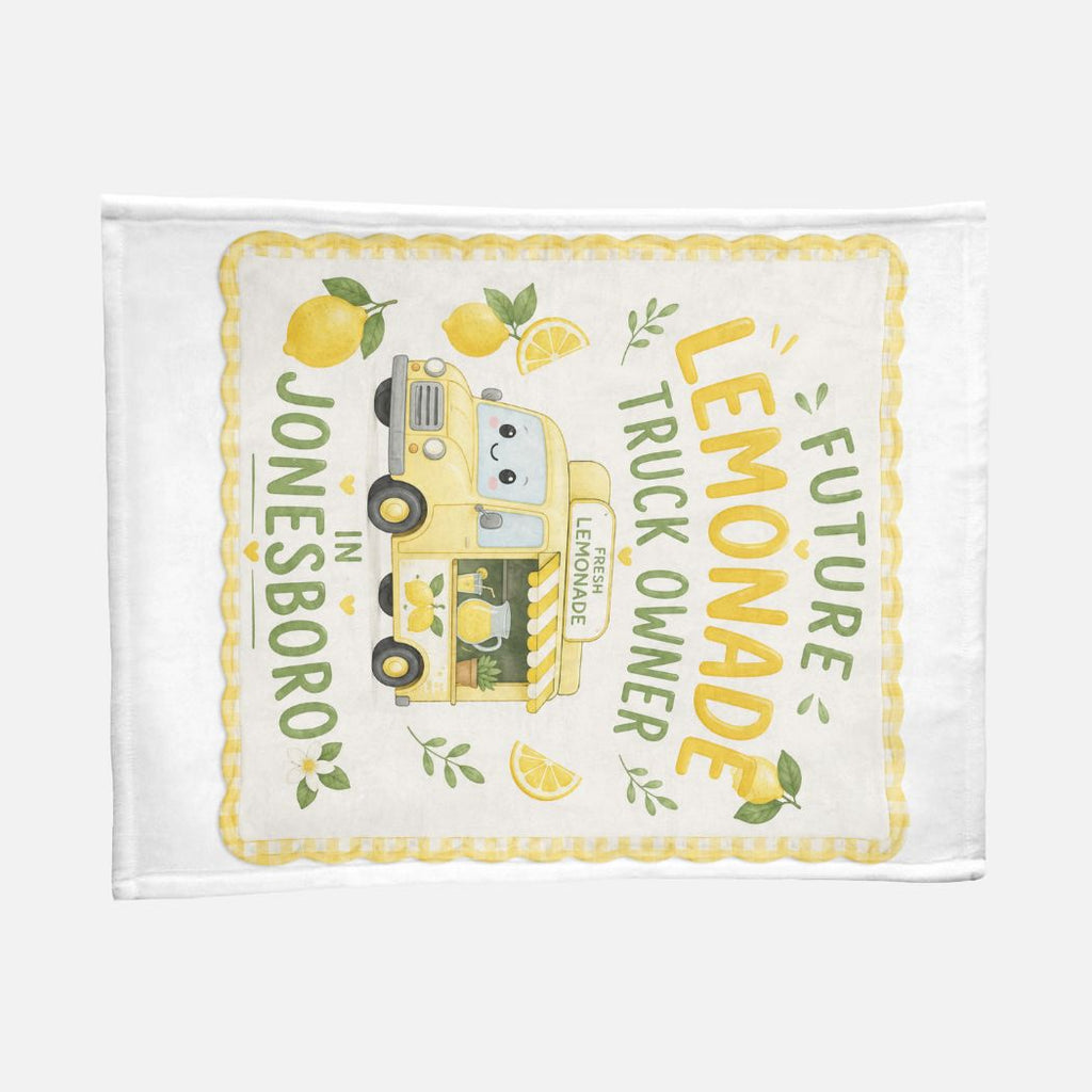 LEMONADE BABY BLANKET