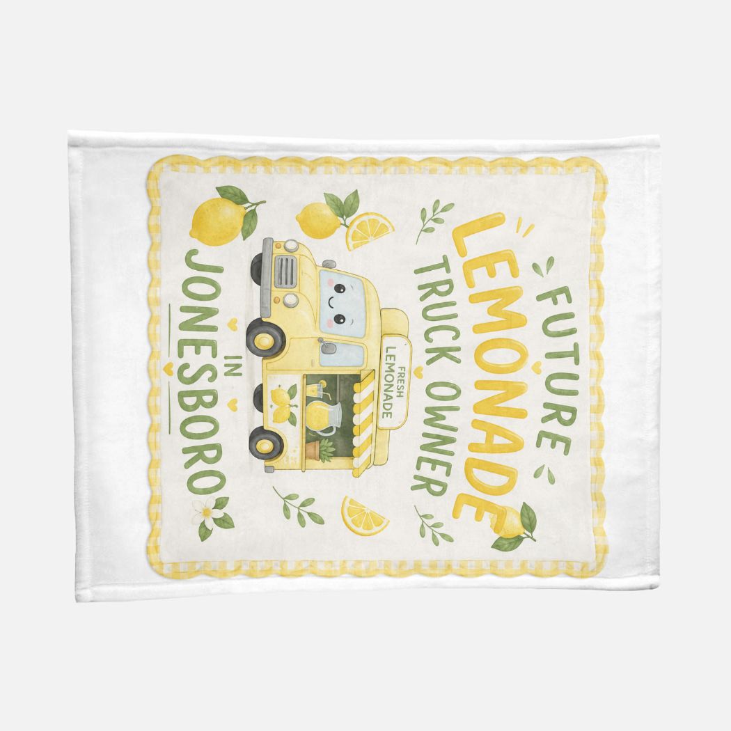 LEMONADE BABY BLANKET