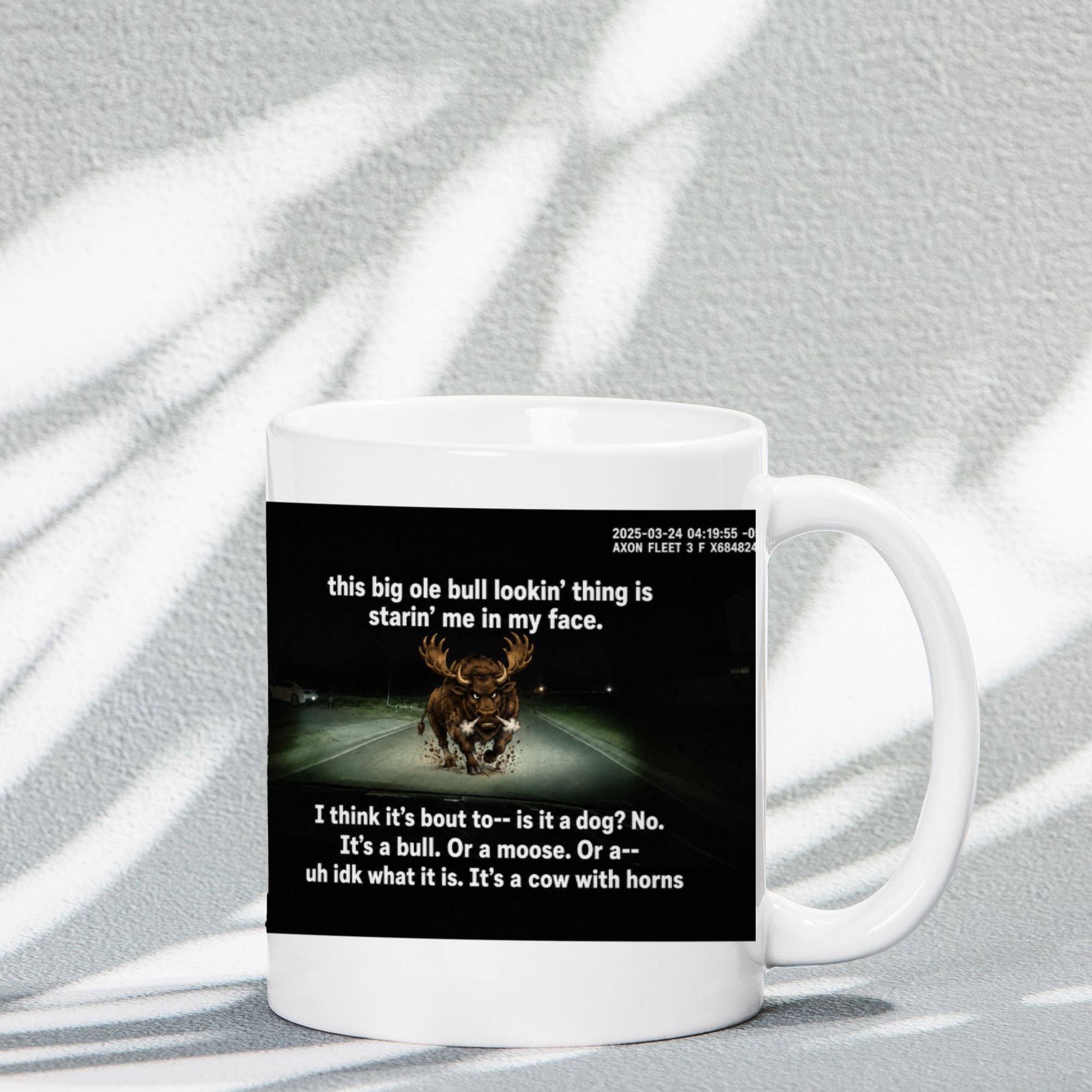 MOOSE COW MUG