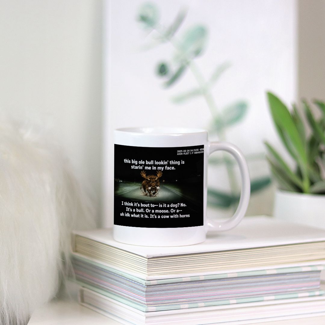 MOOSE COW MUG
