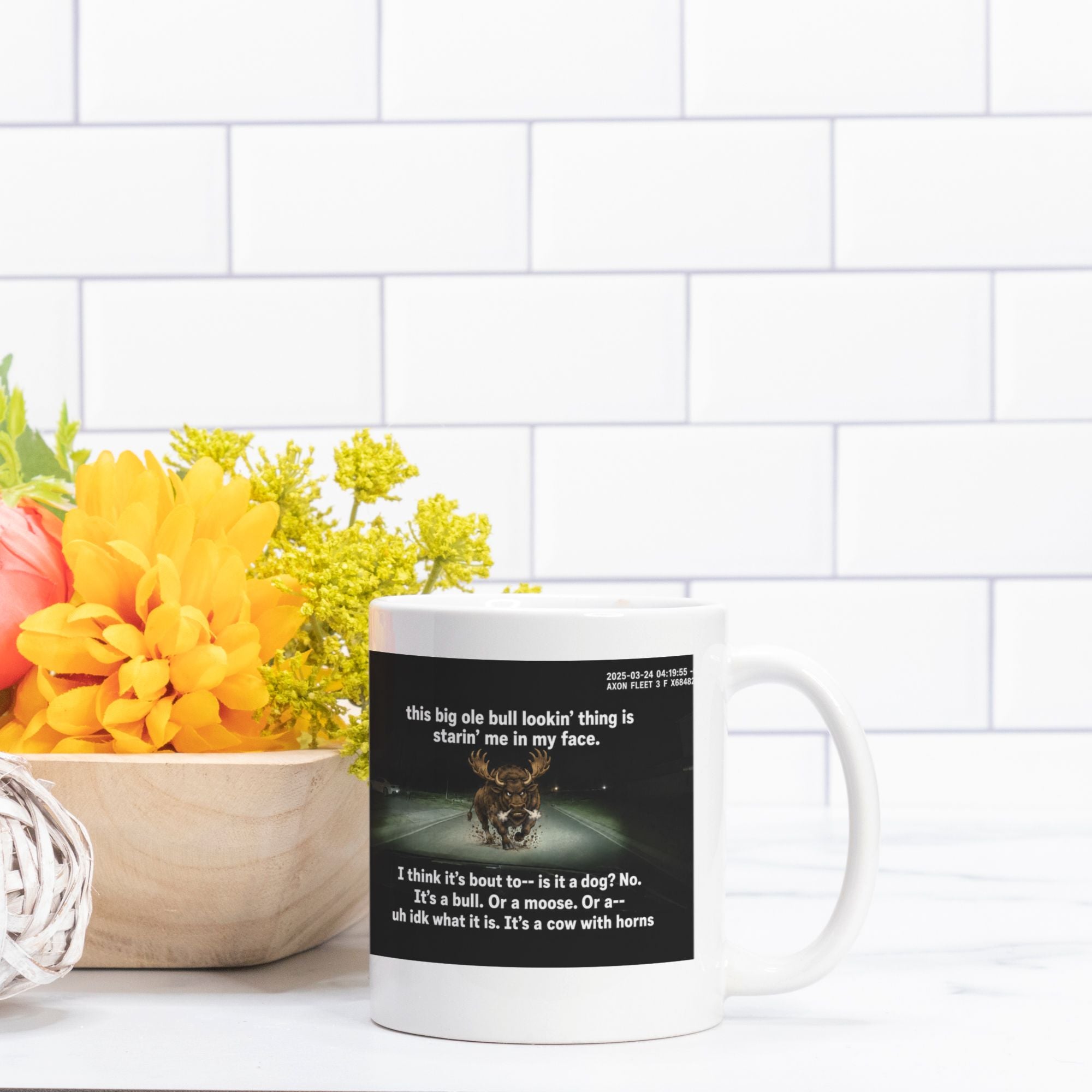 MOOSE COW MUG