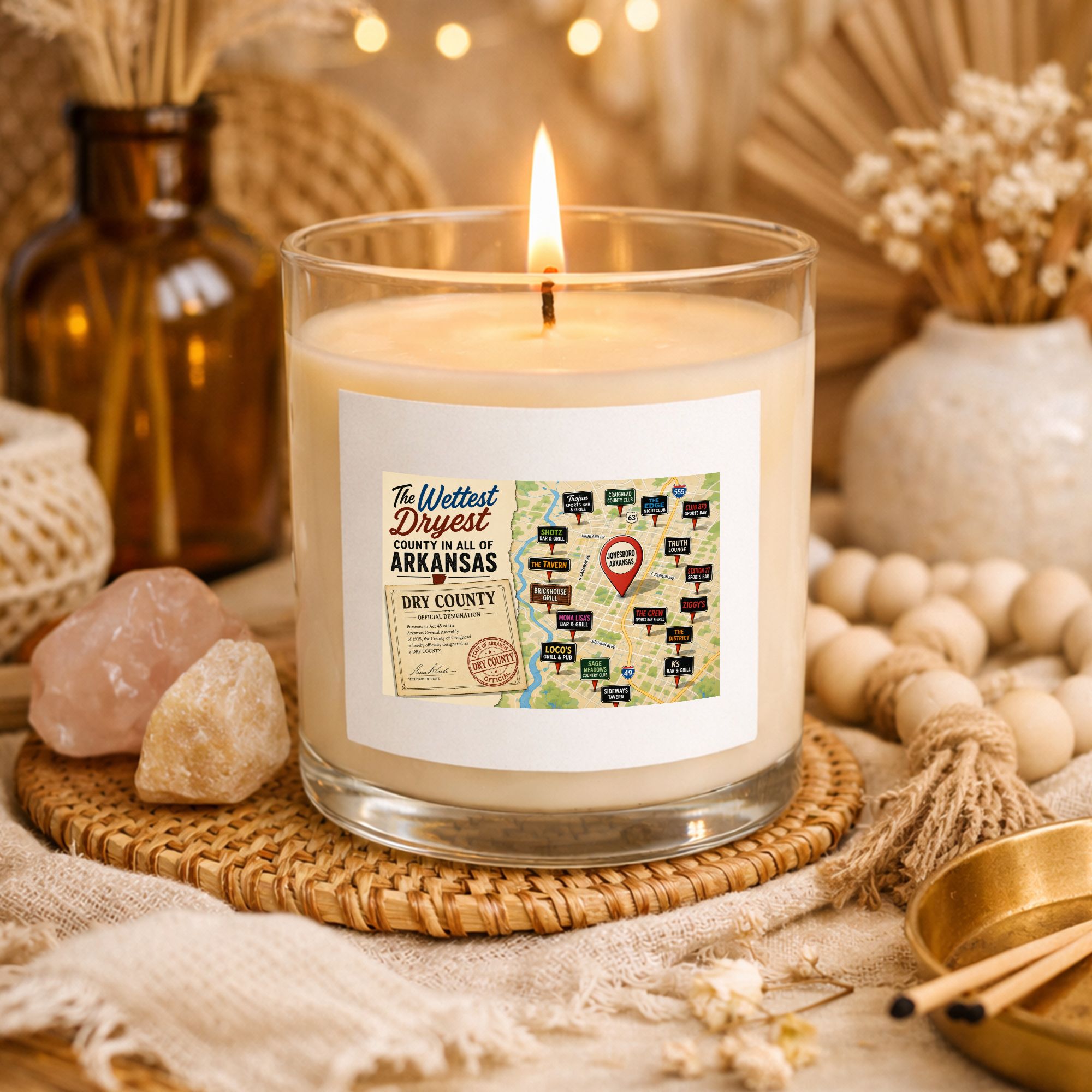 DRY COUNTY CANDLE