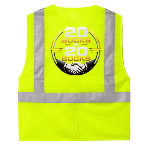 Safety Yellow - CSV102 - BACK
